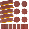 4 x 36 inch 11 Pc Sanding Belts and 6" Self Stick Sanding Disc Set H748750
