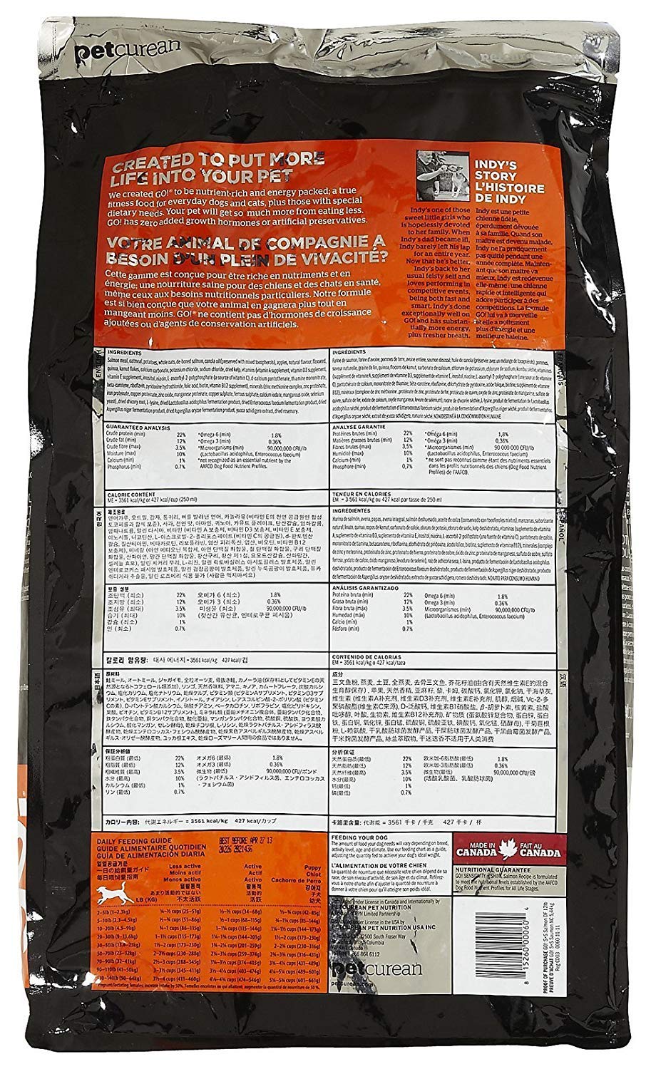Salmon Dog Food 25lb L757686