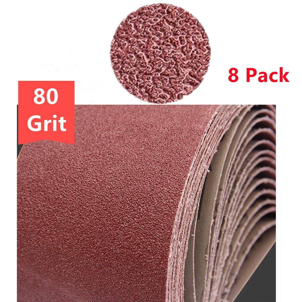 80 Grit 4x36 Inch Sanding Belts K2398