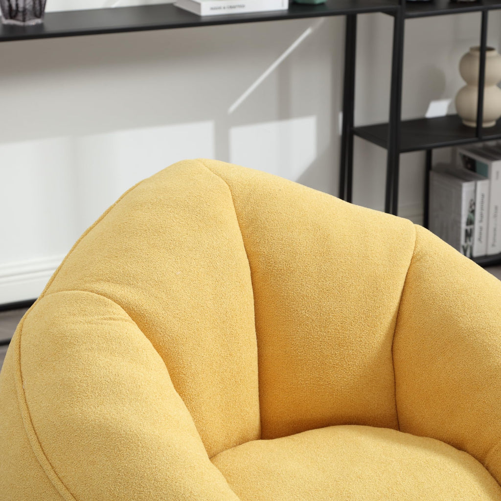 Microfiber Bean Bag Chair with Footrest P90785
