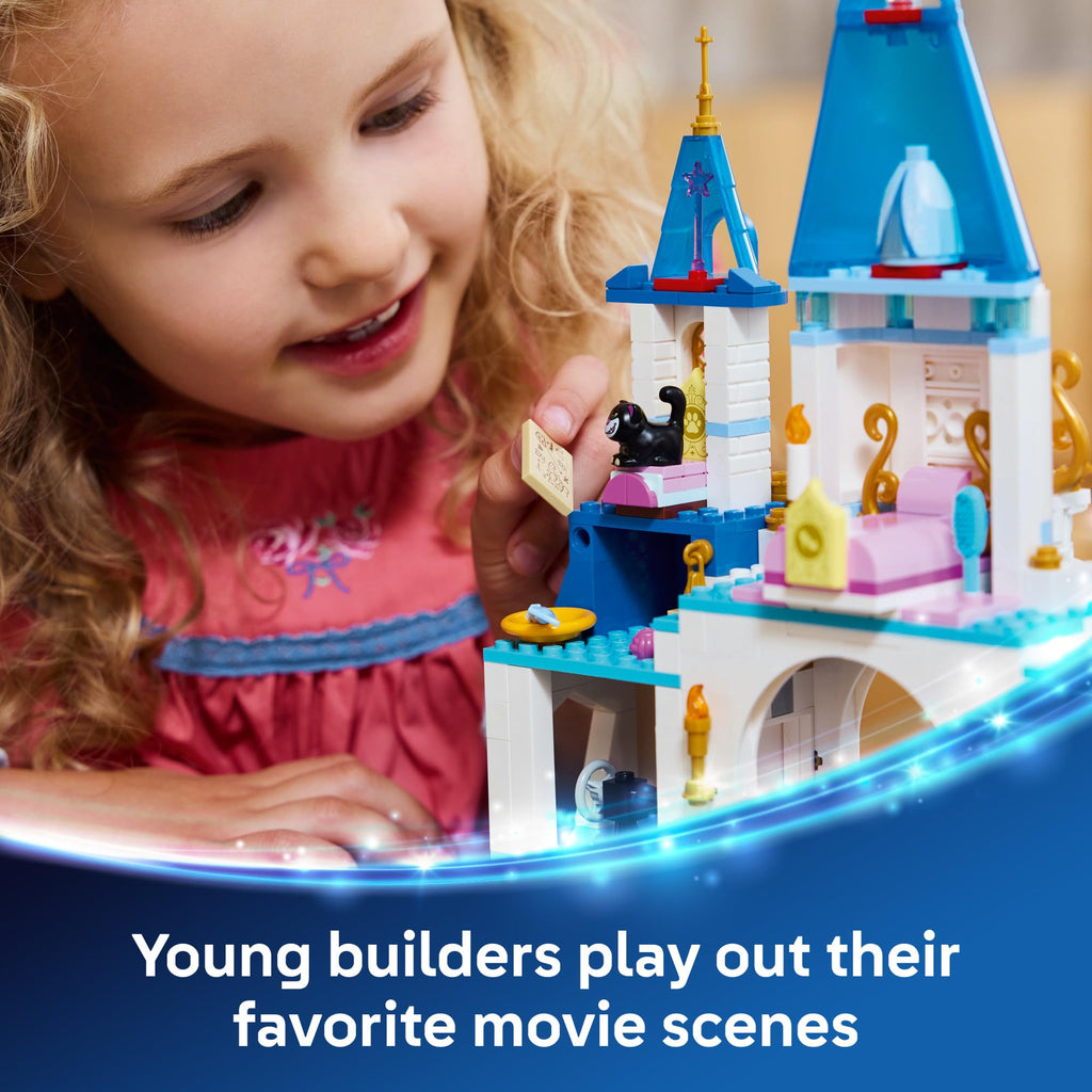 Disney Princess Castle Building Toy with 2 Minidolls Q547030