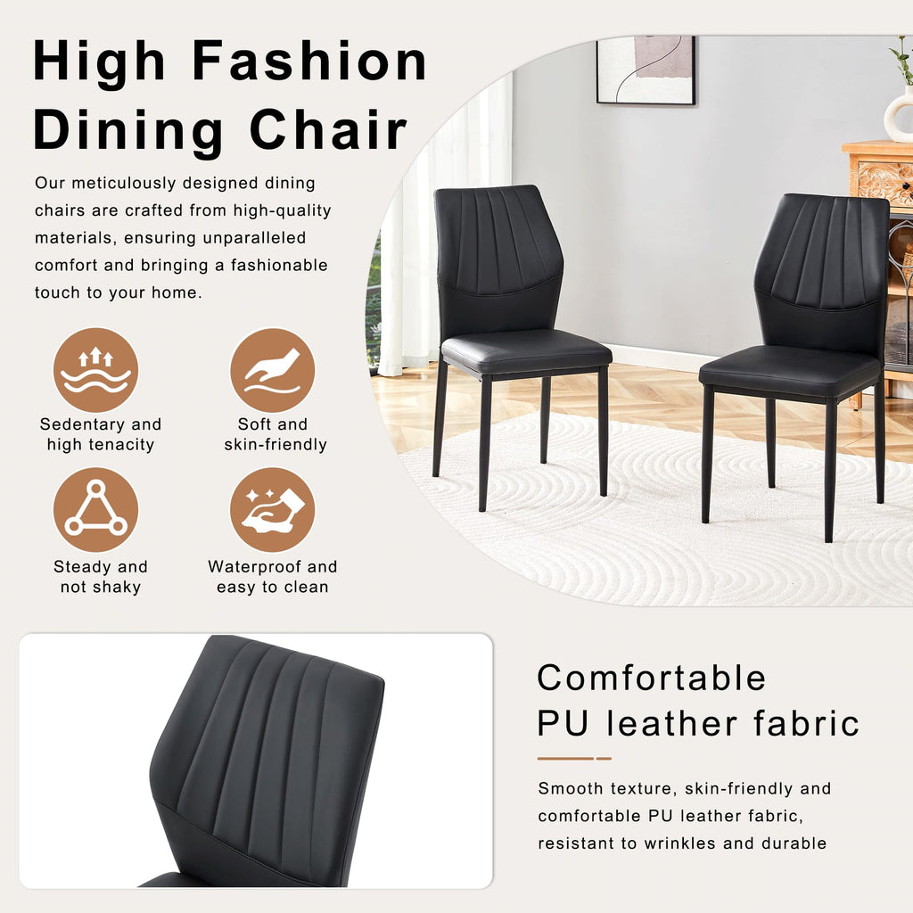71 Inch Dining Table Set with 8 Chairs C3806