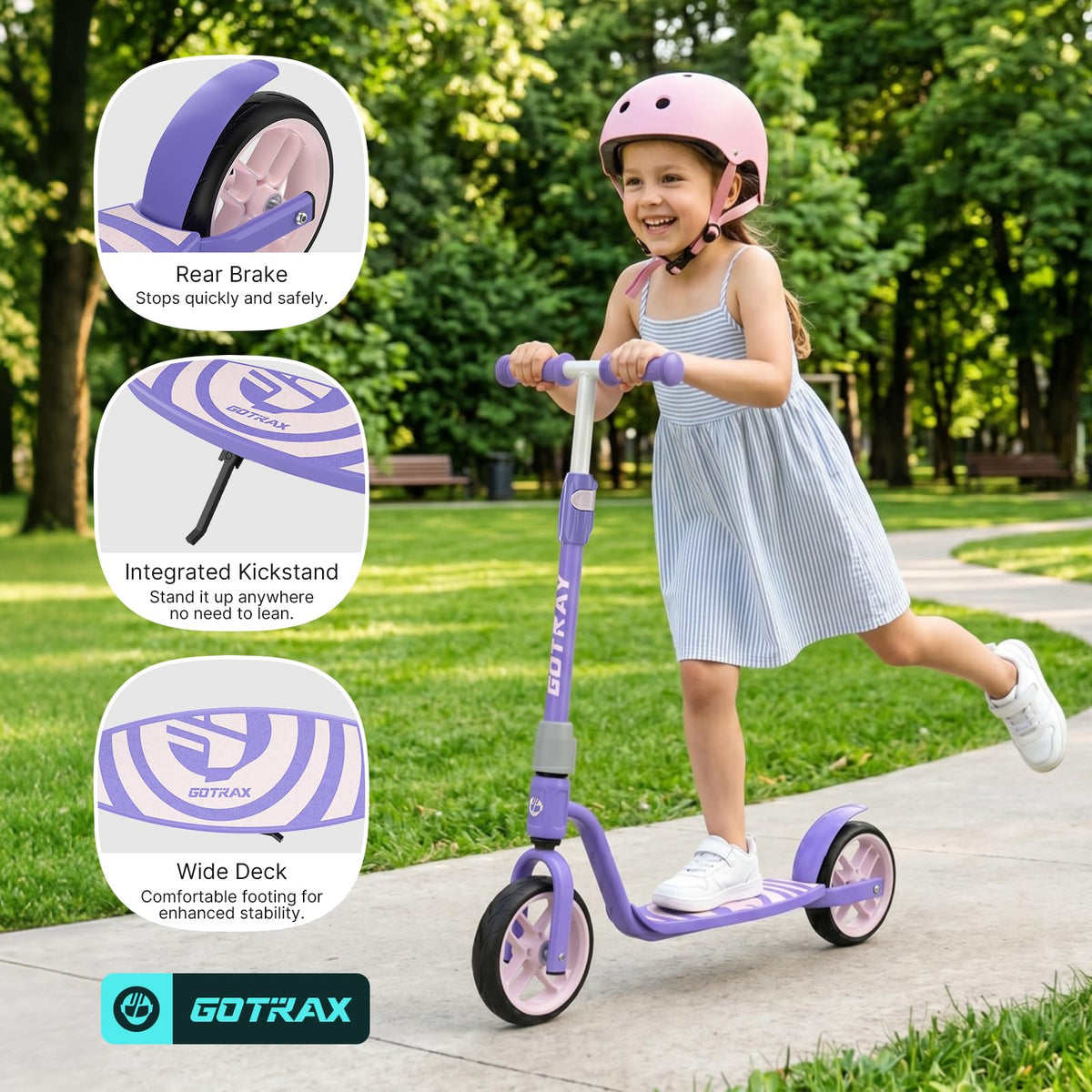 Kids Kick Scooter 8" Wheels G145