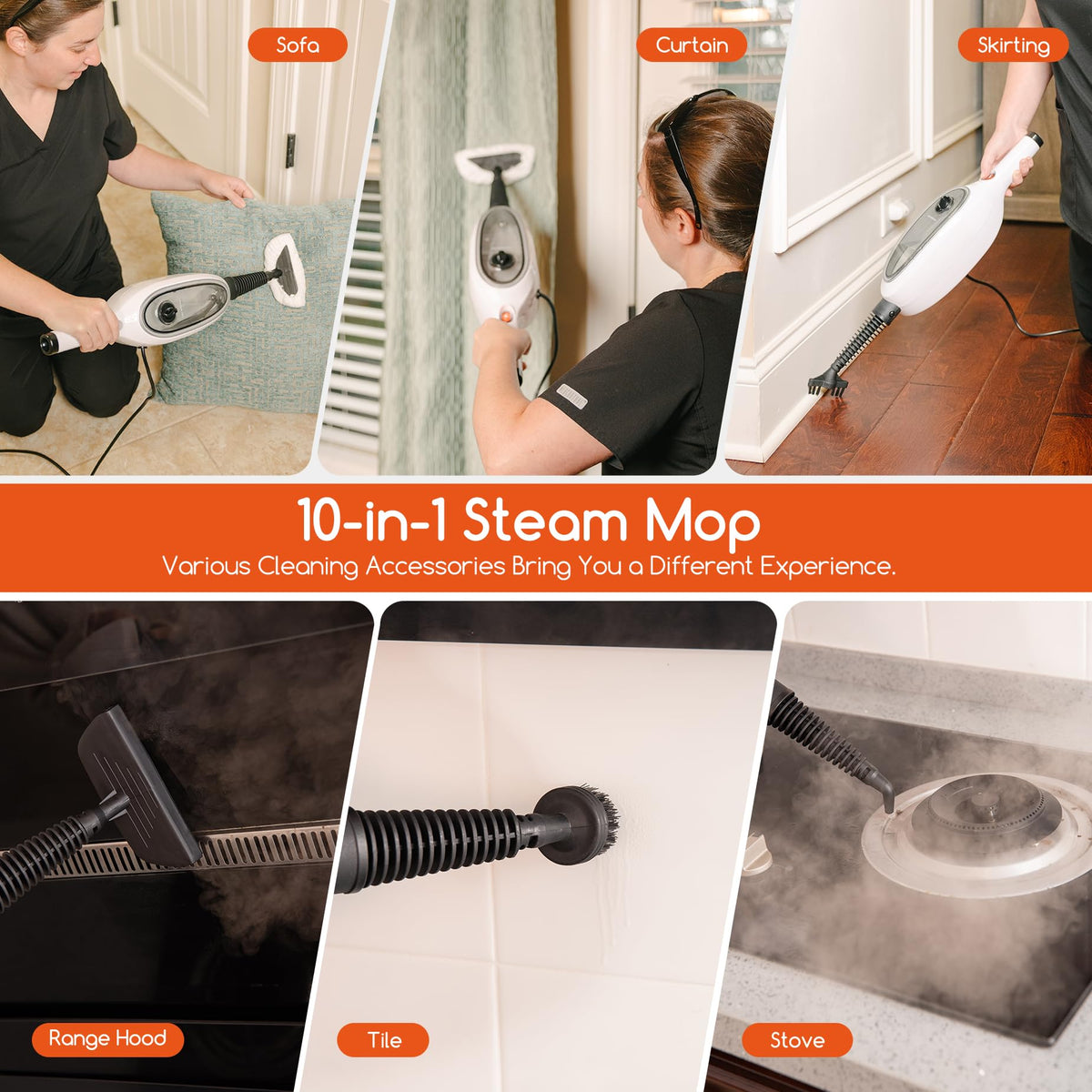 10-in-1 Steam Mop N568795
