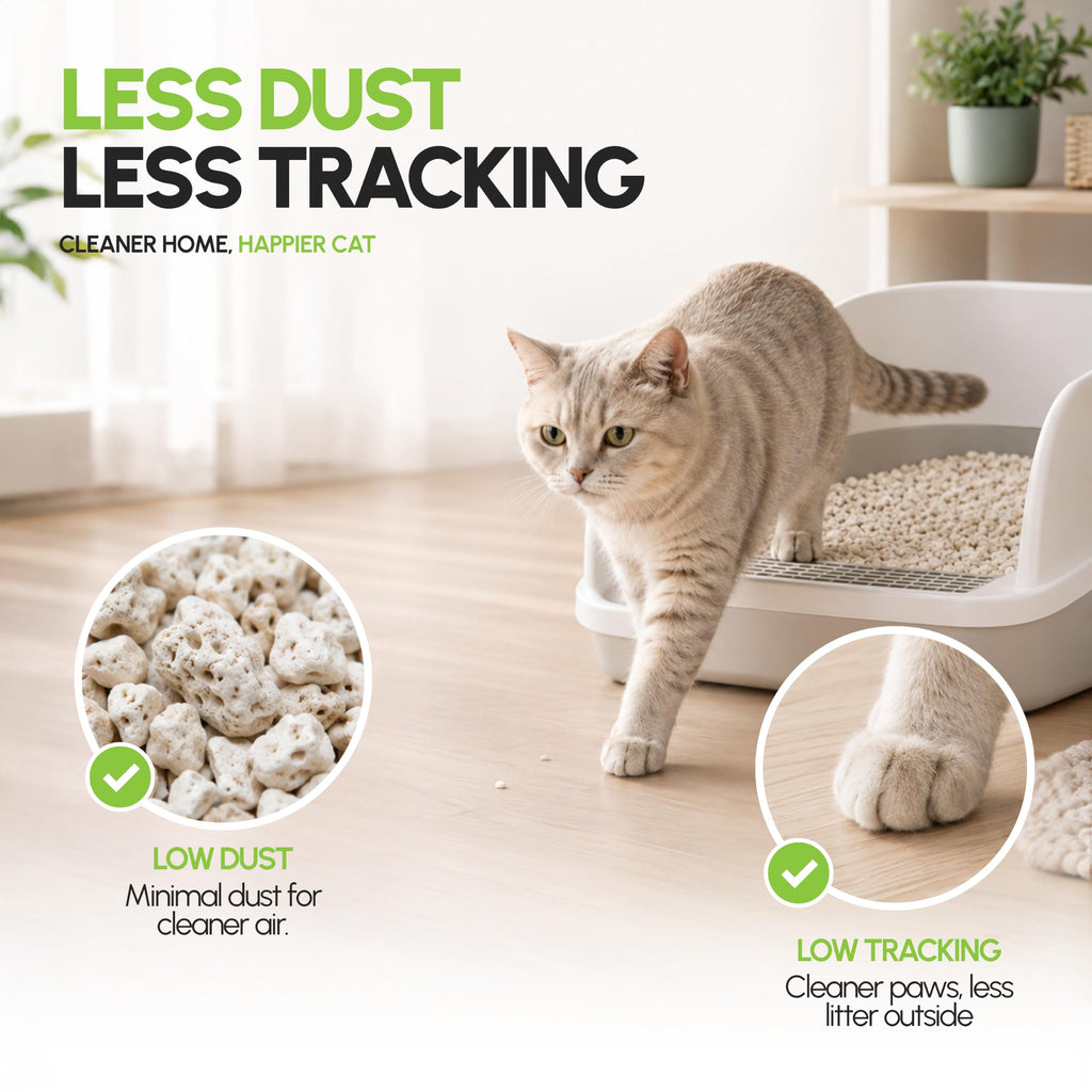 All Natural Unscented Cat Litter, 8 lbs X5100