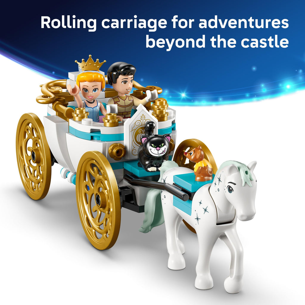 Disney Princess Castle Building Toy with 2 Minidolls Q547030