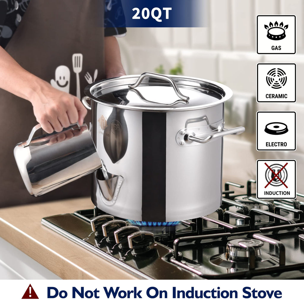 20QT Stainless Steel Tamale Steamer Pot B146396