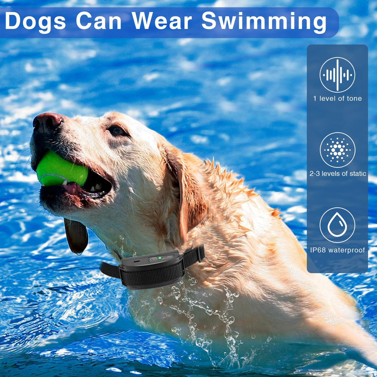 In-Ground Electric Dog Fence System with Waterproof Training Collar B119564