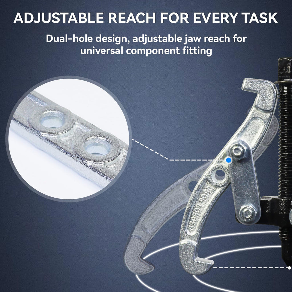 3 Pcs Reversible 3 Jaw Puller Set U17343