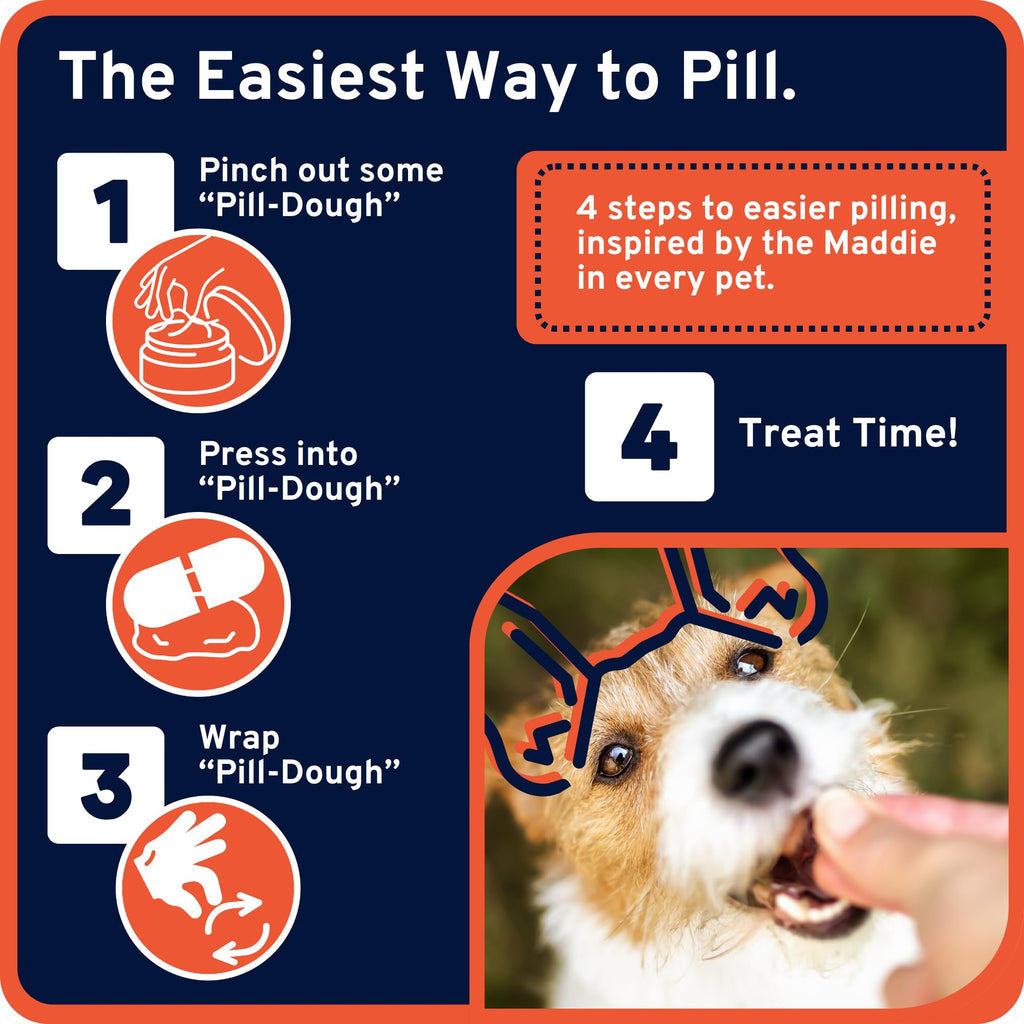 Pill-Dough Treat Paste Wrap for Dogs & Cats T765
