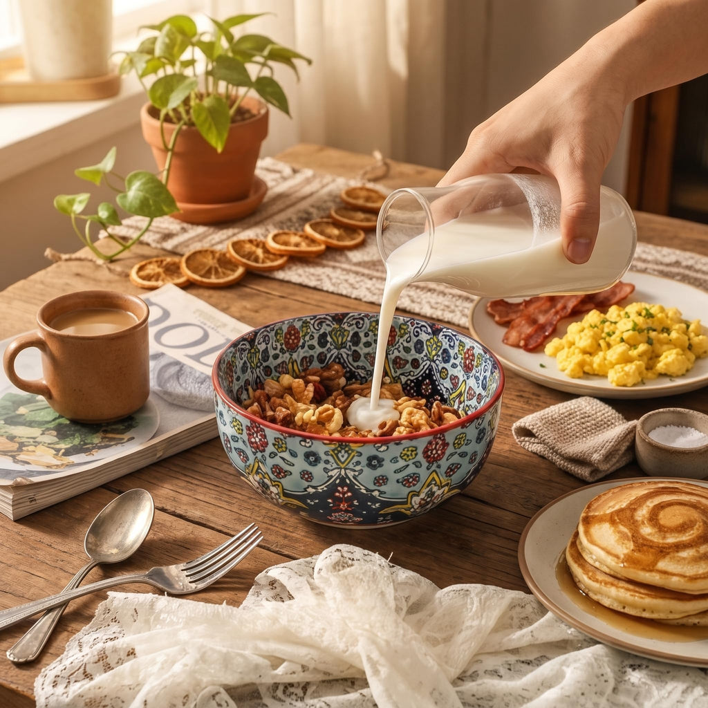Ceramic Soup Bowls Set of 4 A209117