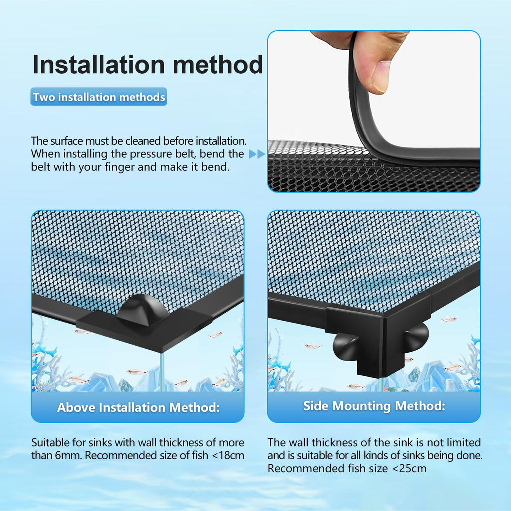 Magnetic Mesh Aquarium Cover B296