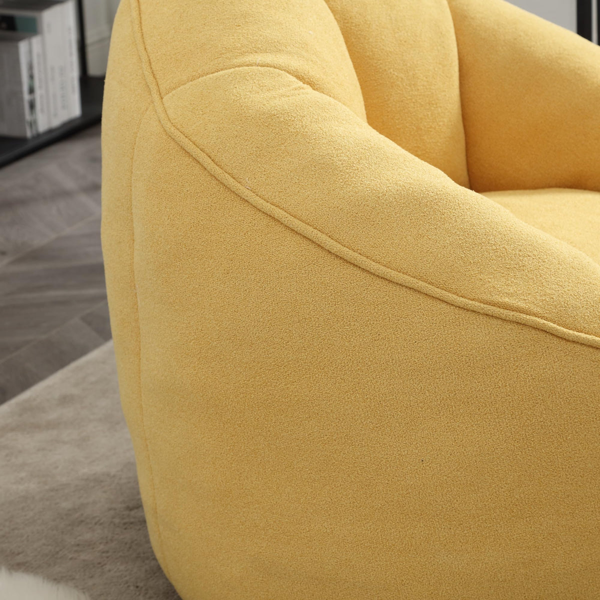 Microfiber Bean Bag Chair with Footrest P90785