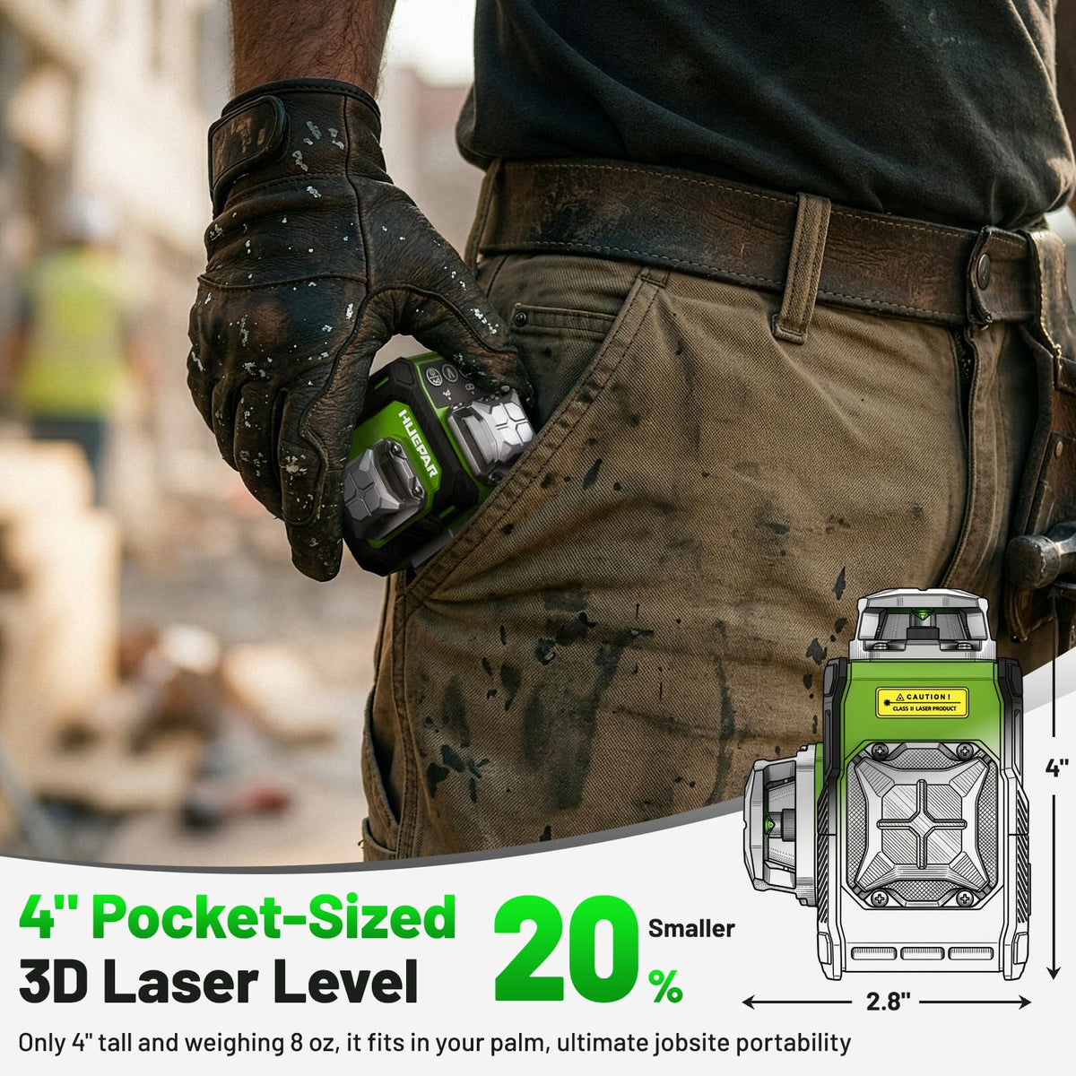 3D Laser Level 360° Self Leveling R6587