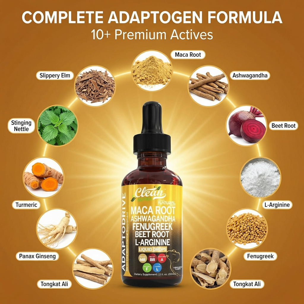 Organic Maca Root Liquid Drops with Ashwagandha and Fenugreek C966436