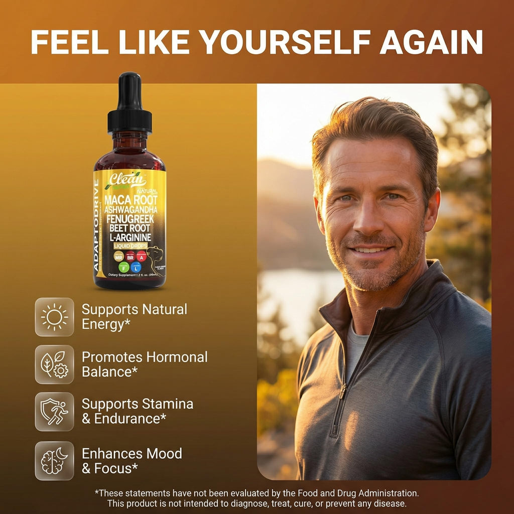 Organic Maca Root Liquid Drops with Ashwagandha and Fenugreek C966436