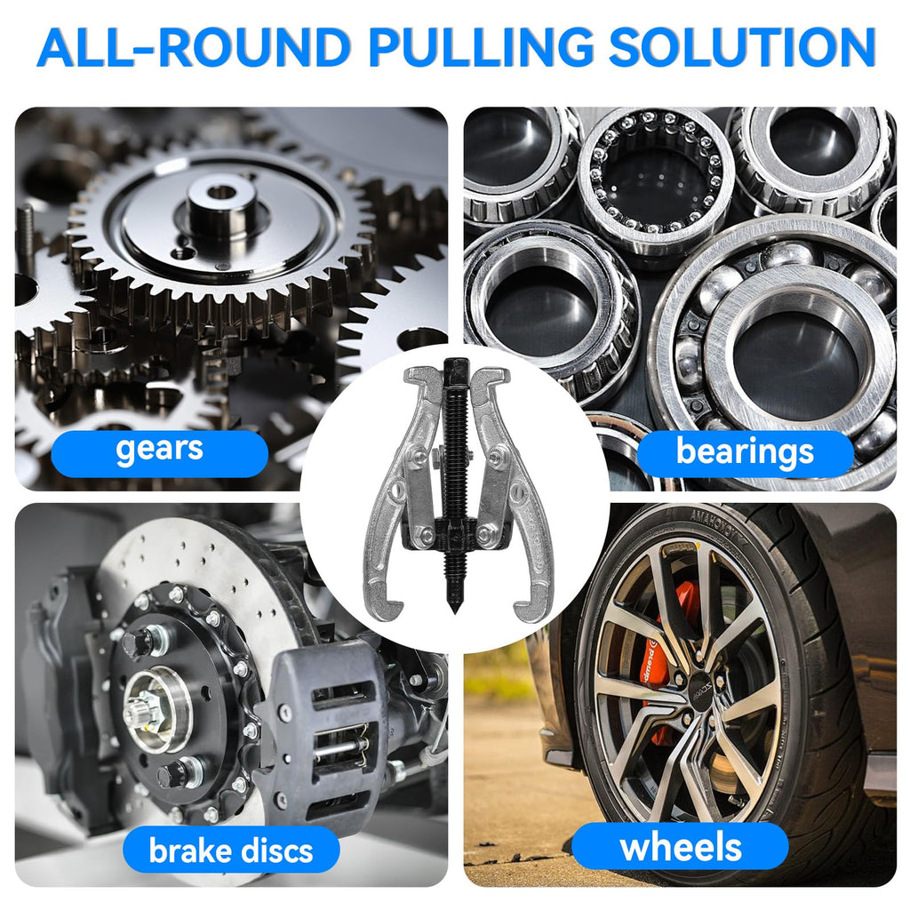 3 Pcs Reversible 3 Jaw Puller Set U17343