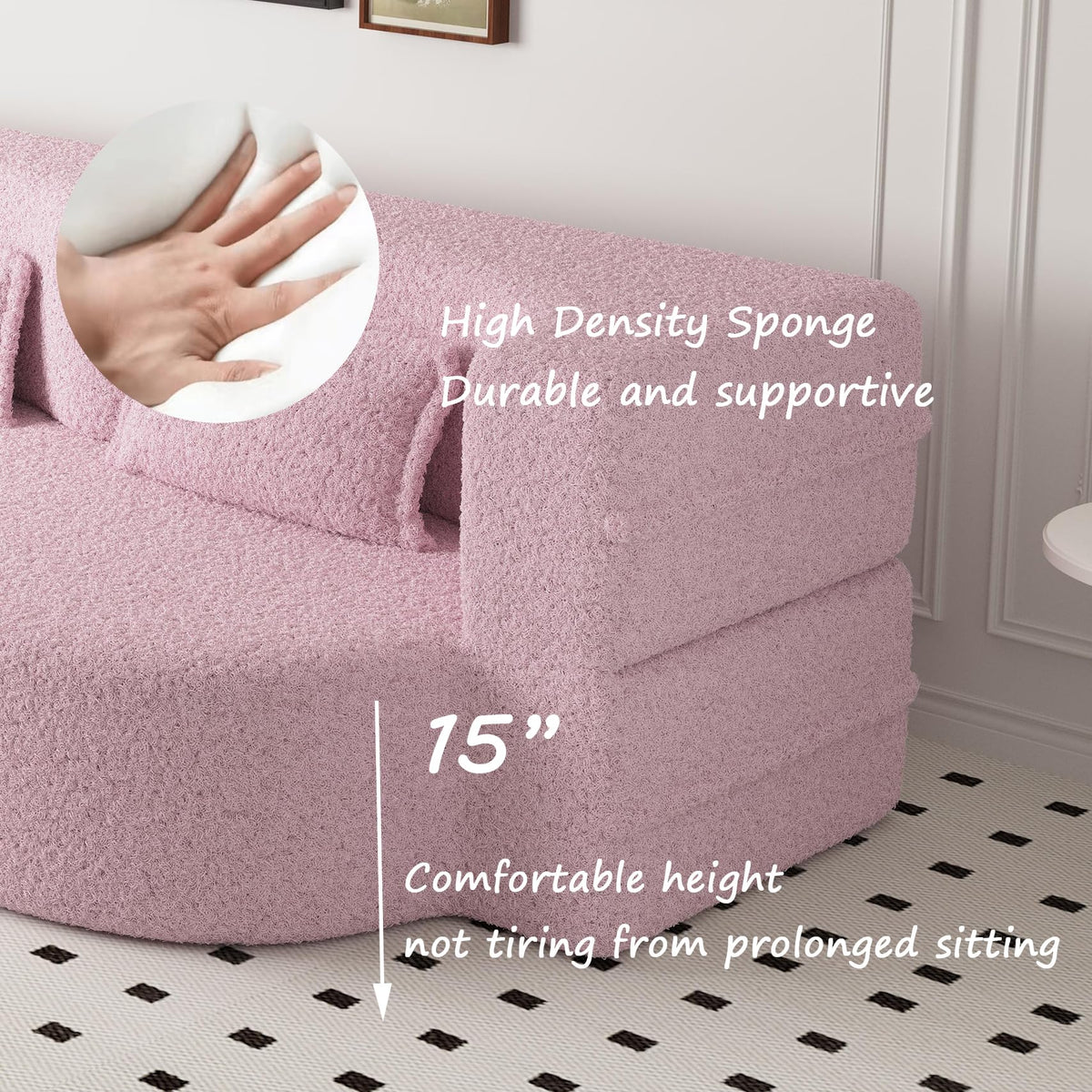 Convertible Futon Sofa Bed H4954
