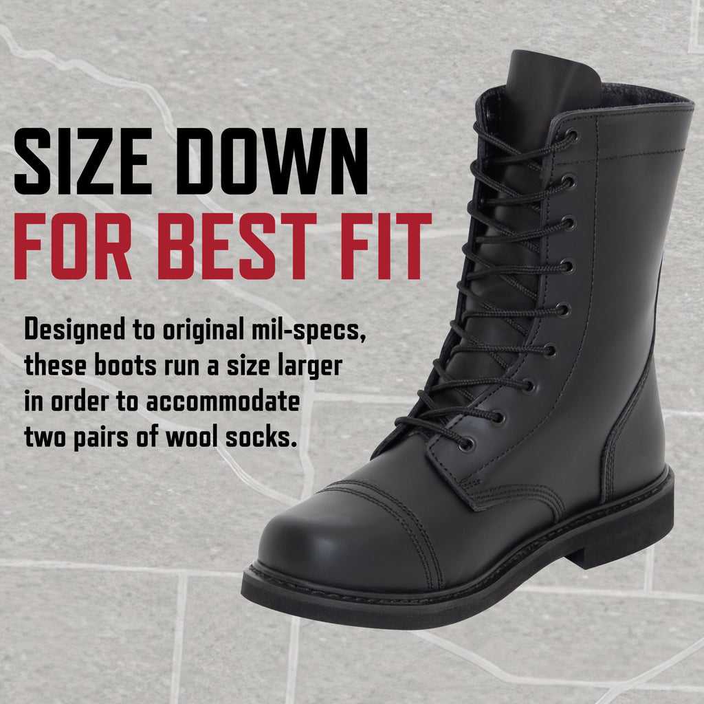 9 Inch Paratrooper Boots B5785