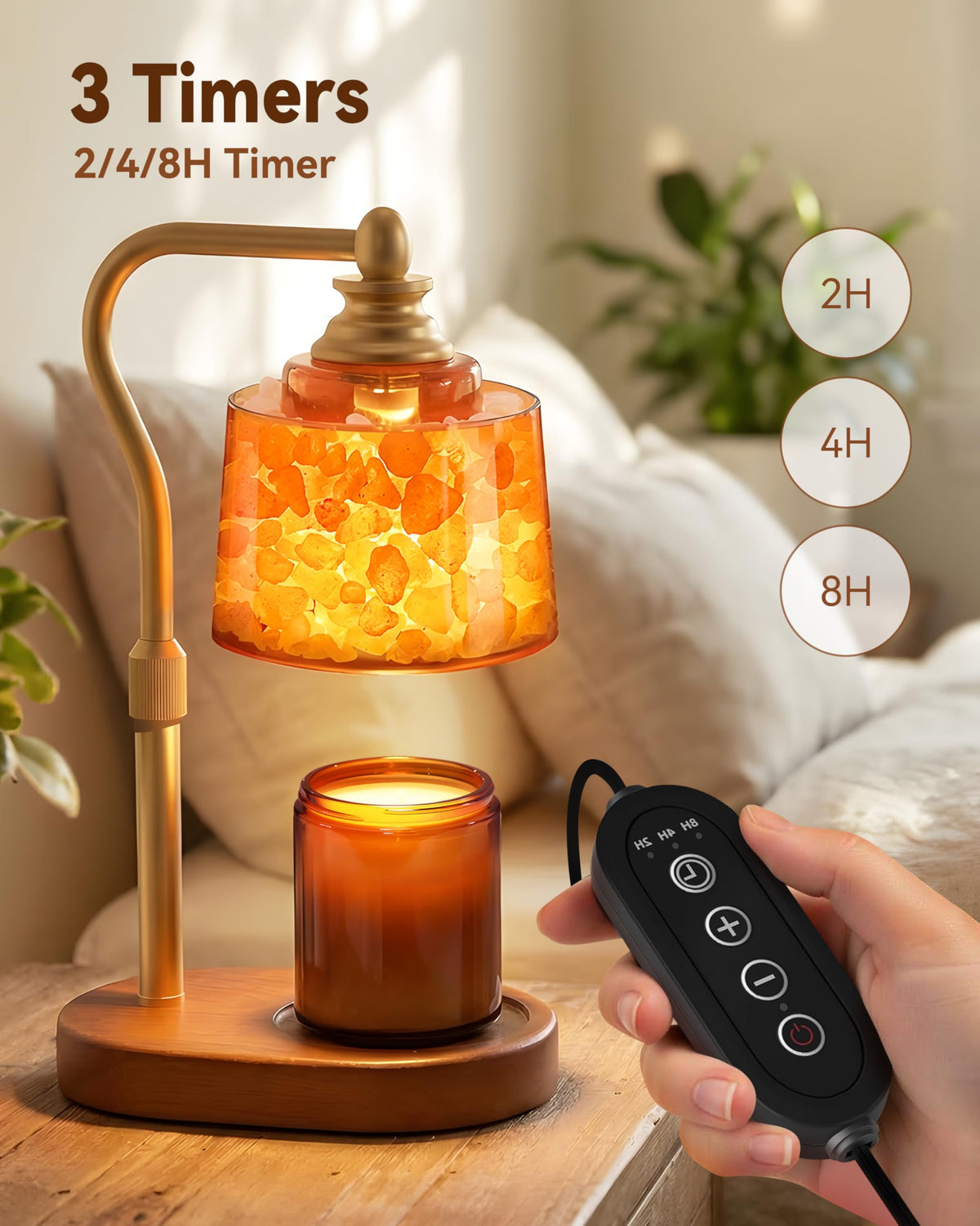 3-in-1 Candle Warmer Lamp K480