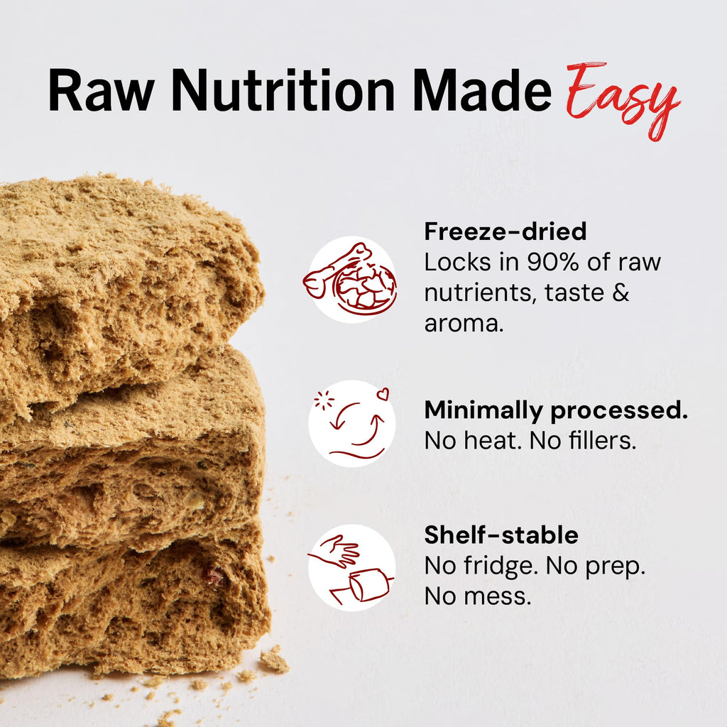 Freeze-Dried Raw Beef Grain-Free Dog Food 25 oz F82668