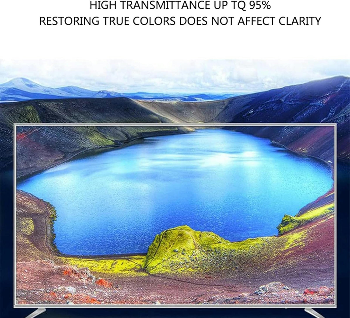 32-75 Inch Anti Blue Light Anti-Glare Frosted TV Screen Protector Z261