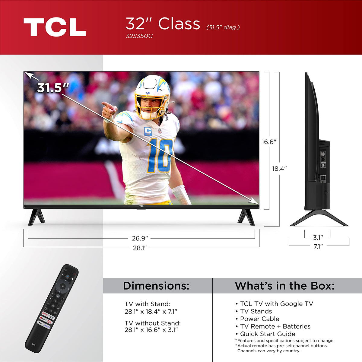 32-Inch 1080p LED Smart TV N1143