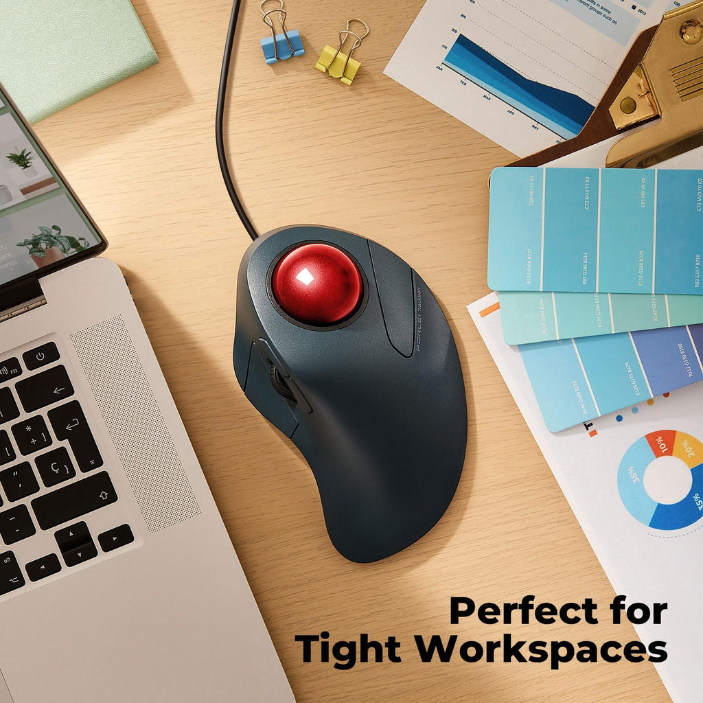 Ergonomic Trackball Mouse O13545