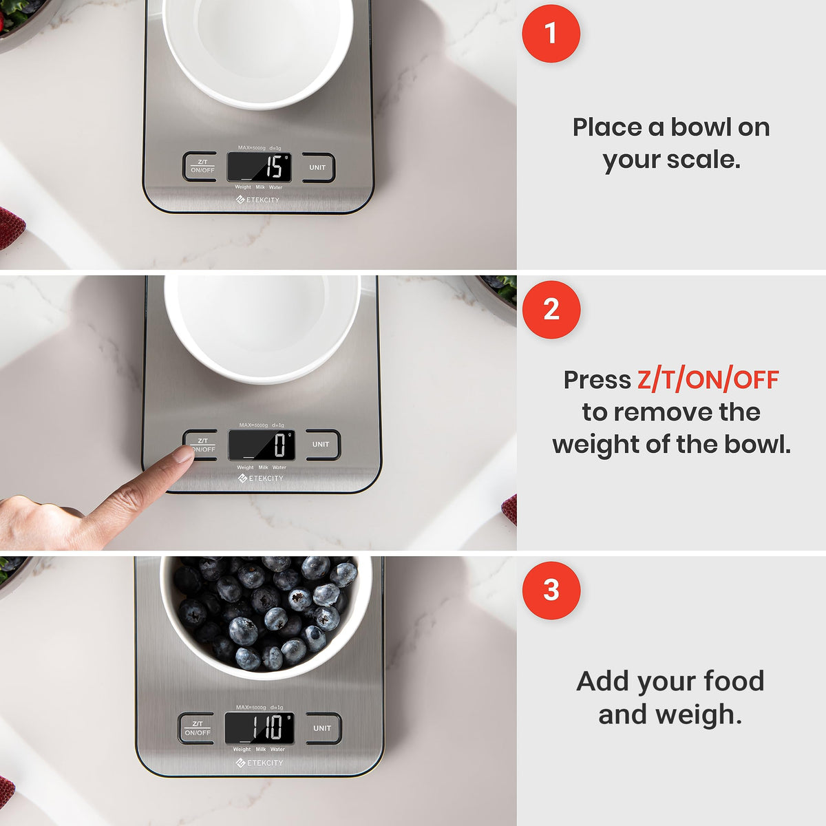 Digital Food Kitchen Scale J448