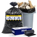 42 Gallon Black Heavy Duty Trash Bags 25 Count P1088