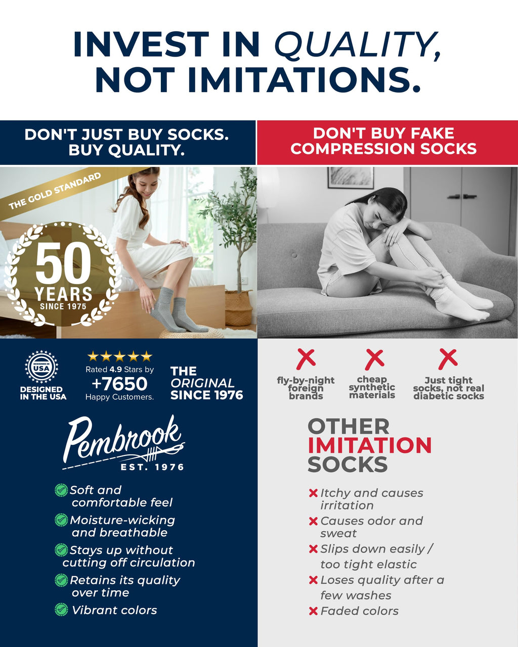 Non Binding Ankle Socks 6 Pairs T244026