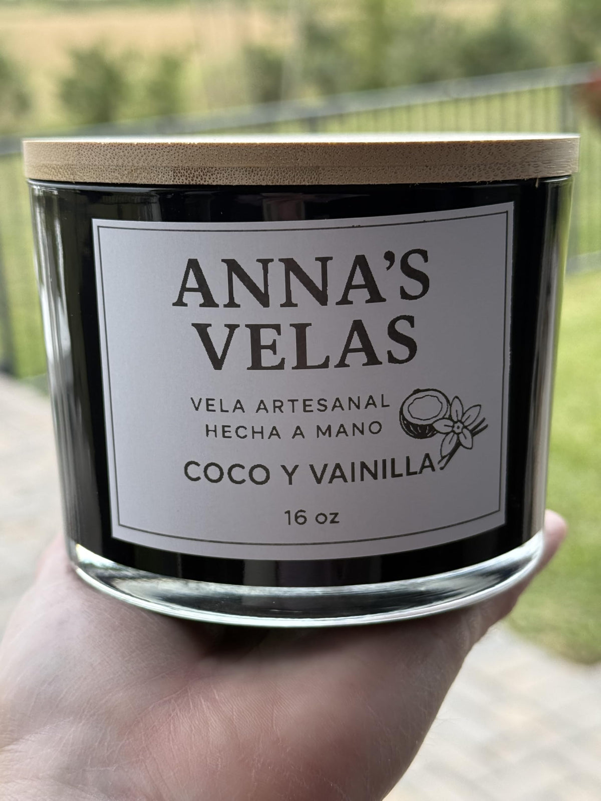 Handmade Soy Candle 16 oz P405