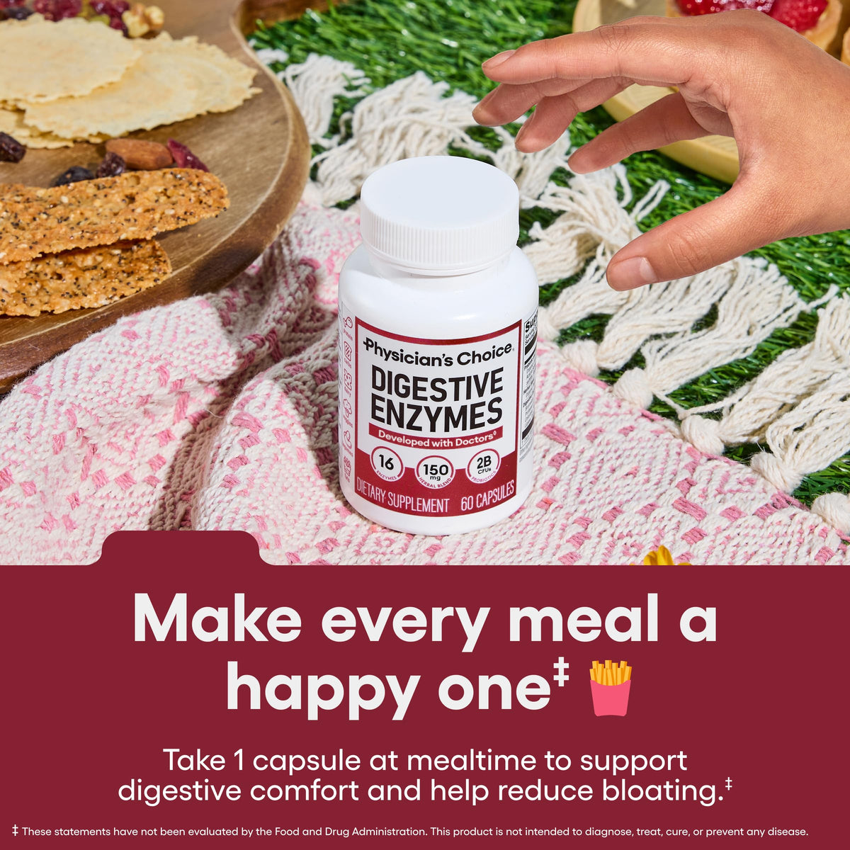 16 Enzyme Digestive Enzymes with Prebiotics & Probiotics P5161