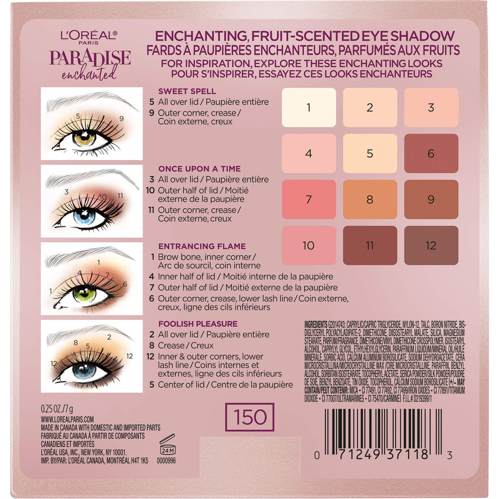 Scented Eyeshadow Palette E6727